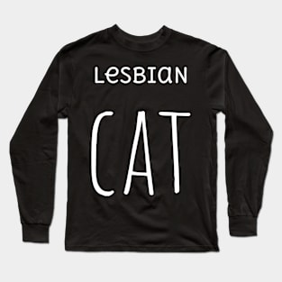 Lesbian Cat Long Sleeve T-Shirt